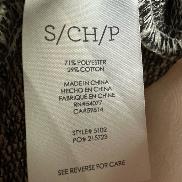 CAbi Neo Moto Jacket Heathered Gray Zip-up Snap Sleeve Size Small - Picture 9 of 12